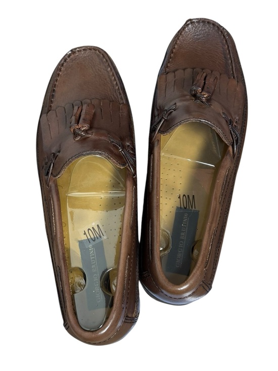 Giorgio Brutini Falcon Travel Moc Brown Loafers 10M main image 8